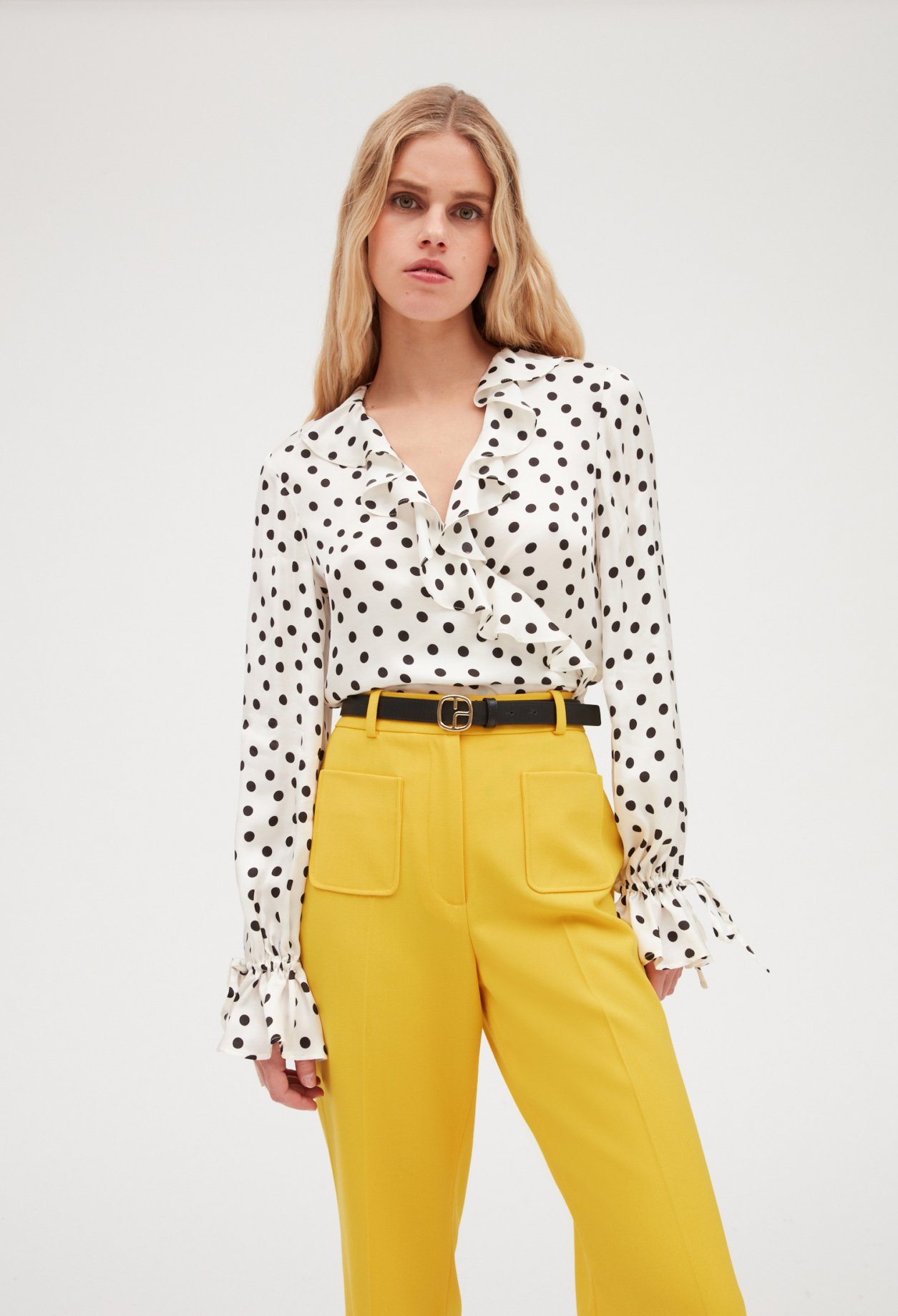 Pantalon evase