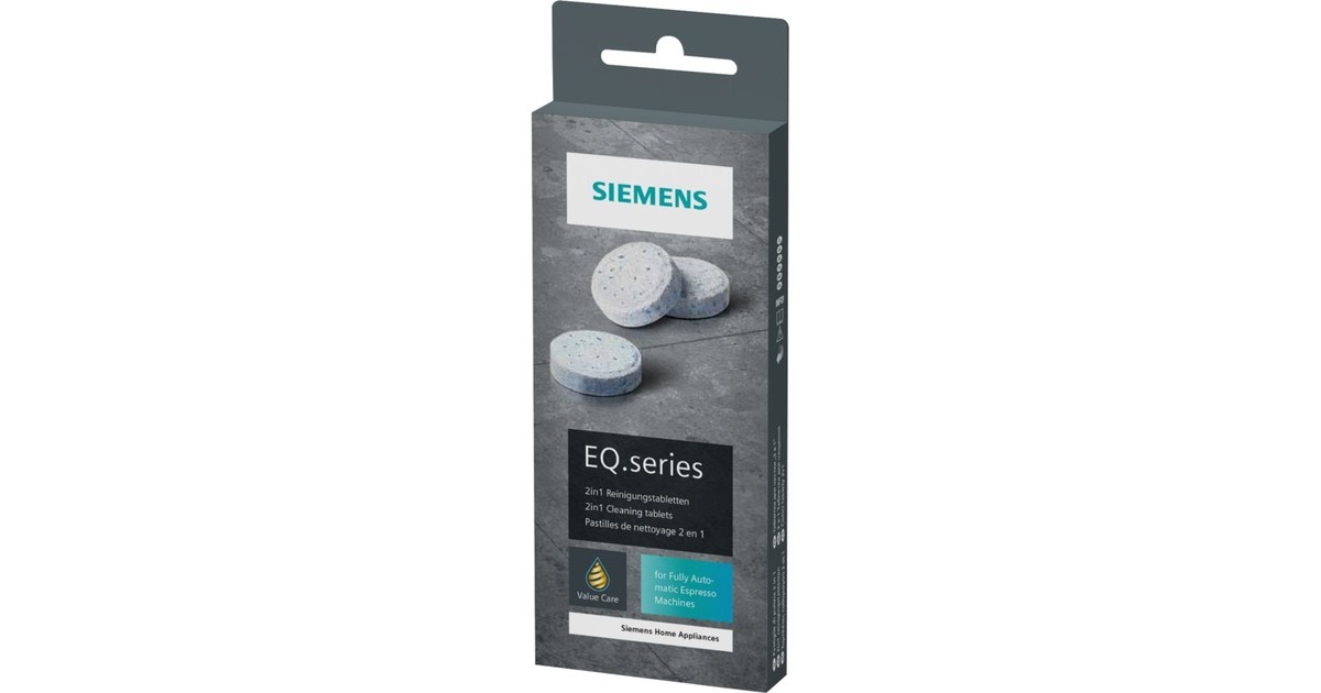 SiemensEQ series ontkalkingstabletten TZ80001A reinigingstabletten
