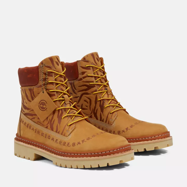 6-inch Boot Timberloop Future73 Timberland x CLOT pour femme en jaune