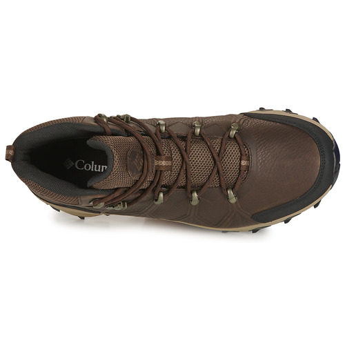 Columbia - PEAKFREAK II MID OD LEATHER - Marron
