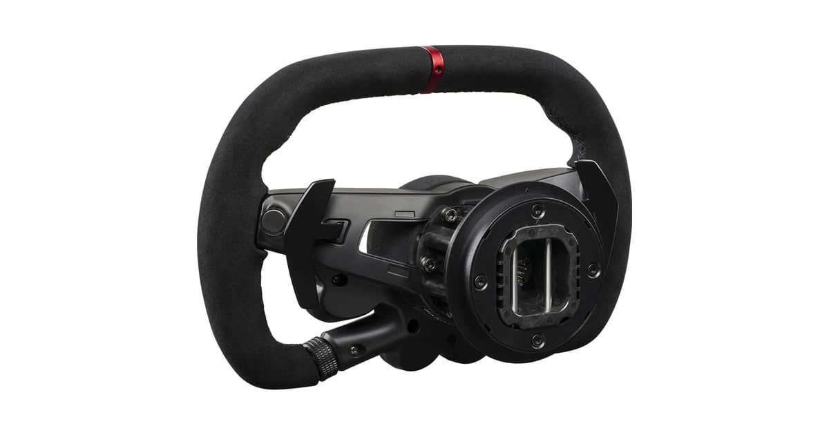 FanatecCSL Elite Porsche Vision GT stuur add-on  (Zwart/rood, Pc, PS5 Ready, PS4 Ready)