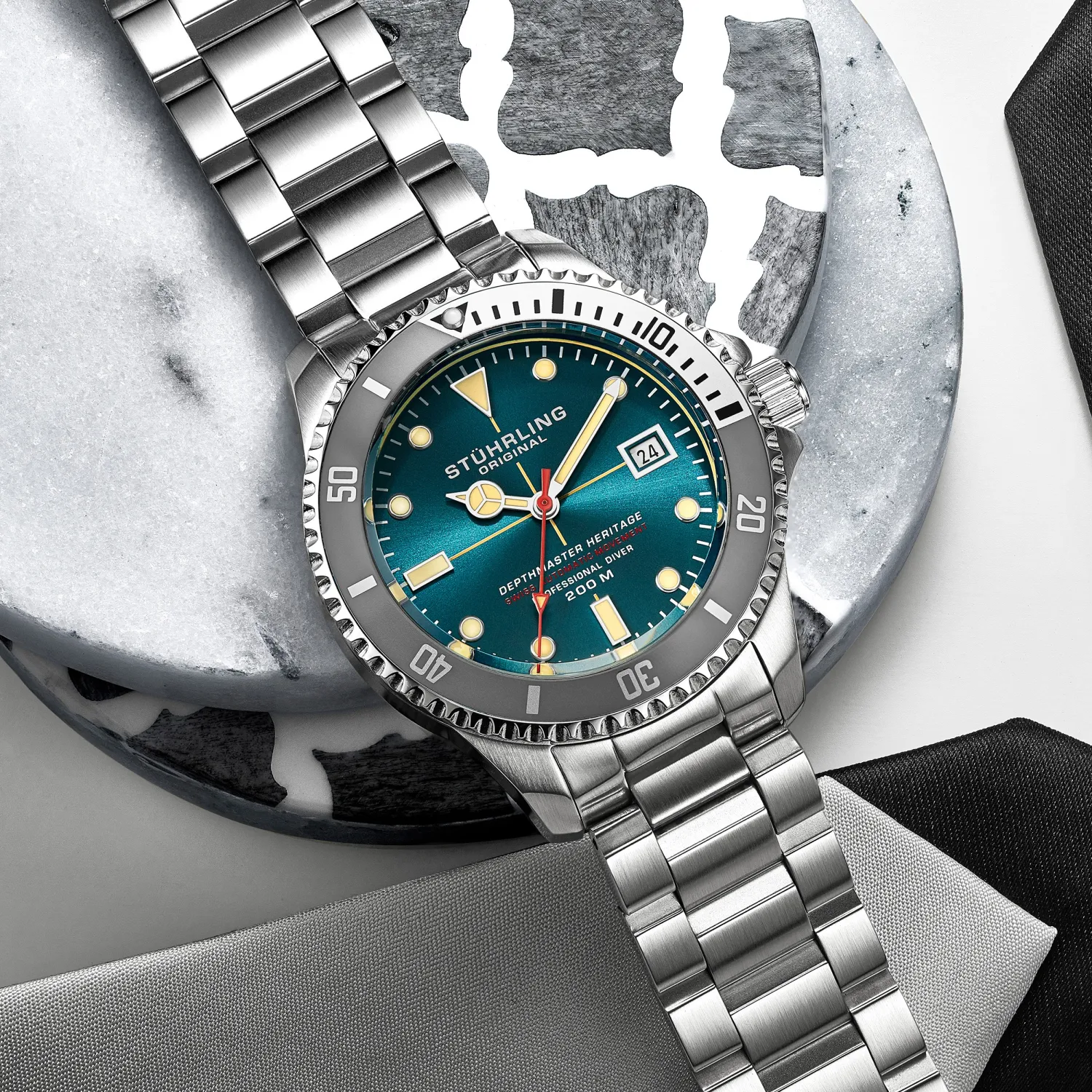 Stührling Swiss Movement Automatic Depthmaster 883H.04