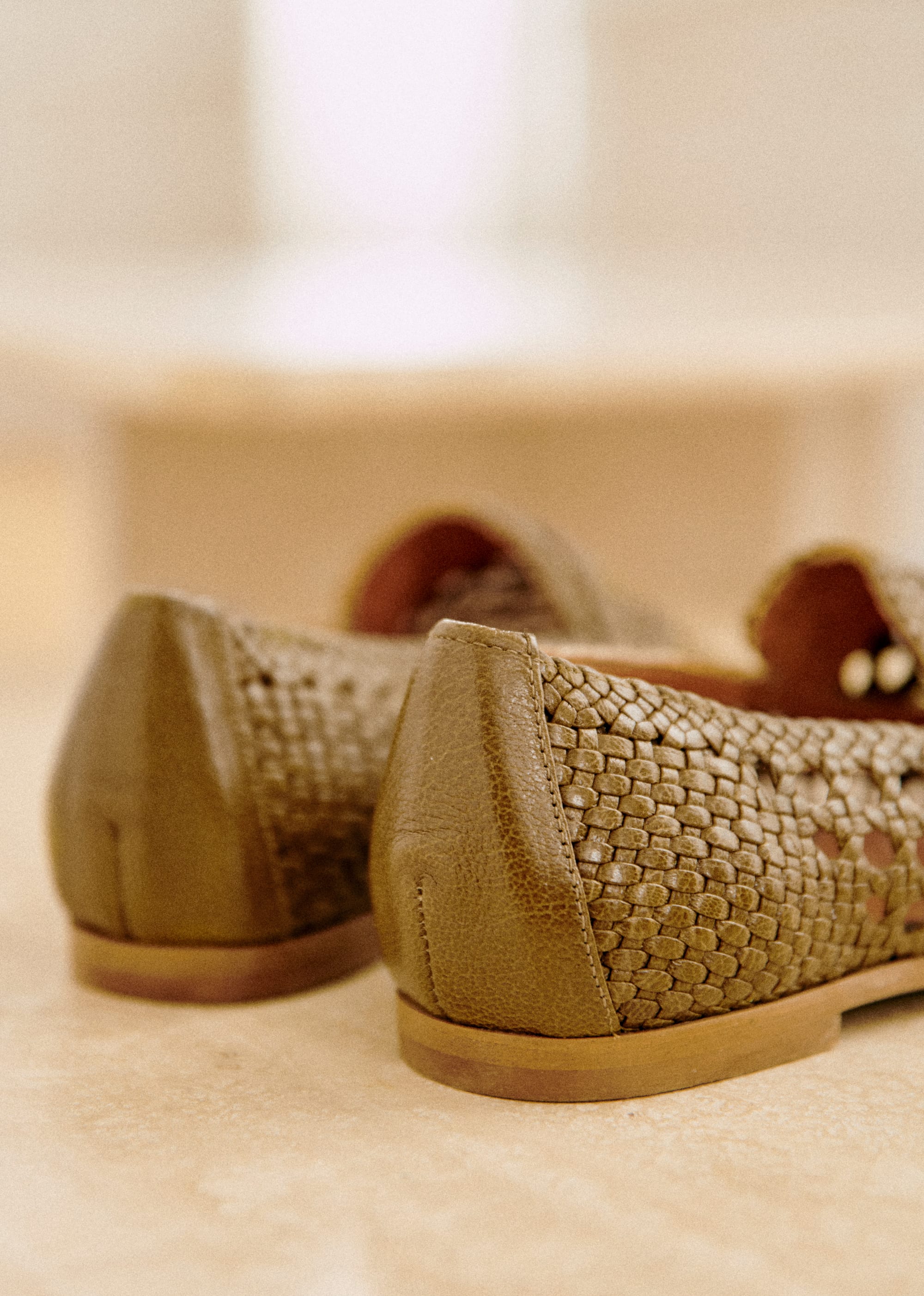 Mocassins Naomi - Kaki Lisse - SOULIERS/SOULIERS Mocassins 5906286