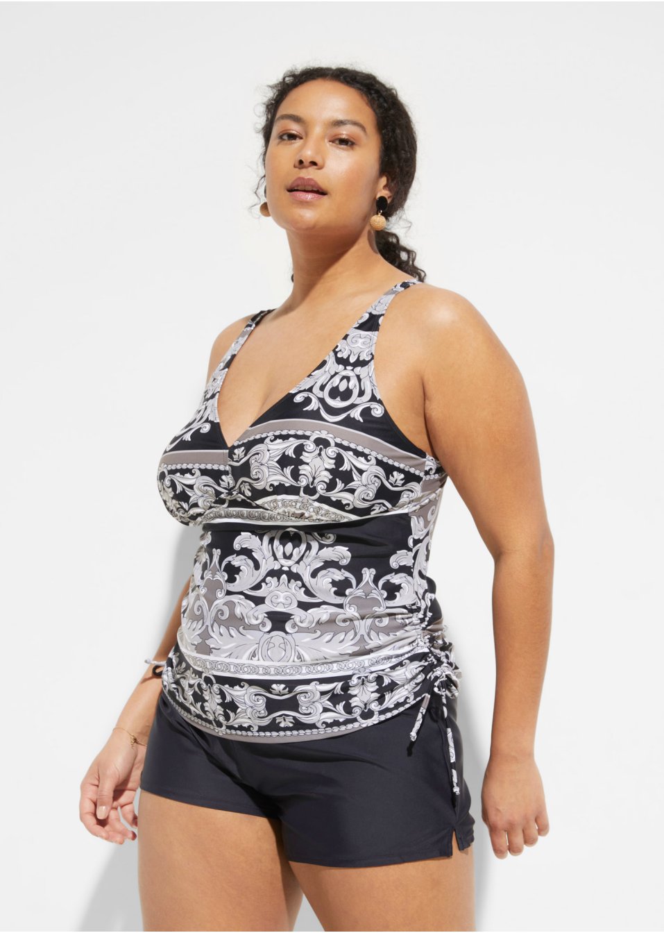 Haut de tankini en polyamide recyclé