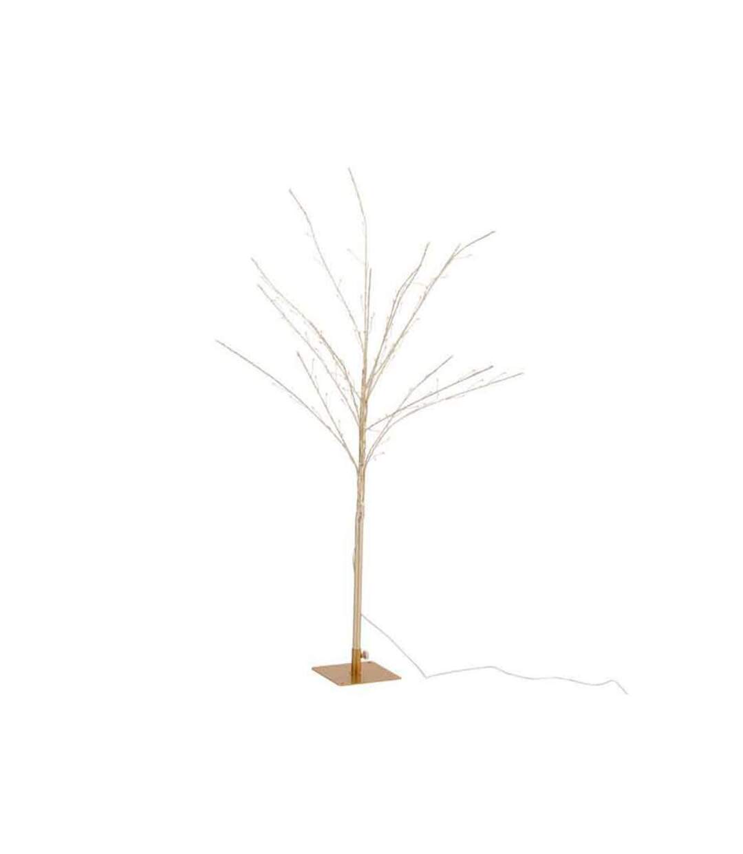 Paris Prix - Arbre Déco Led En Métal dénudé 100cm Or