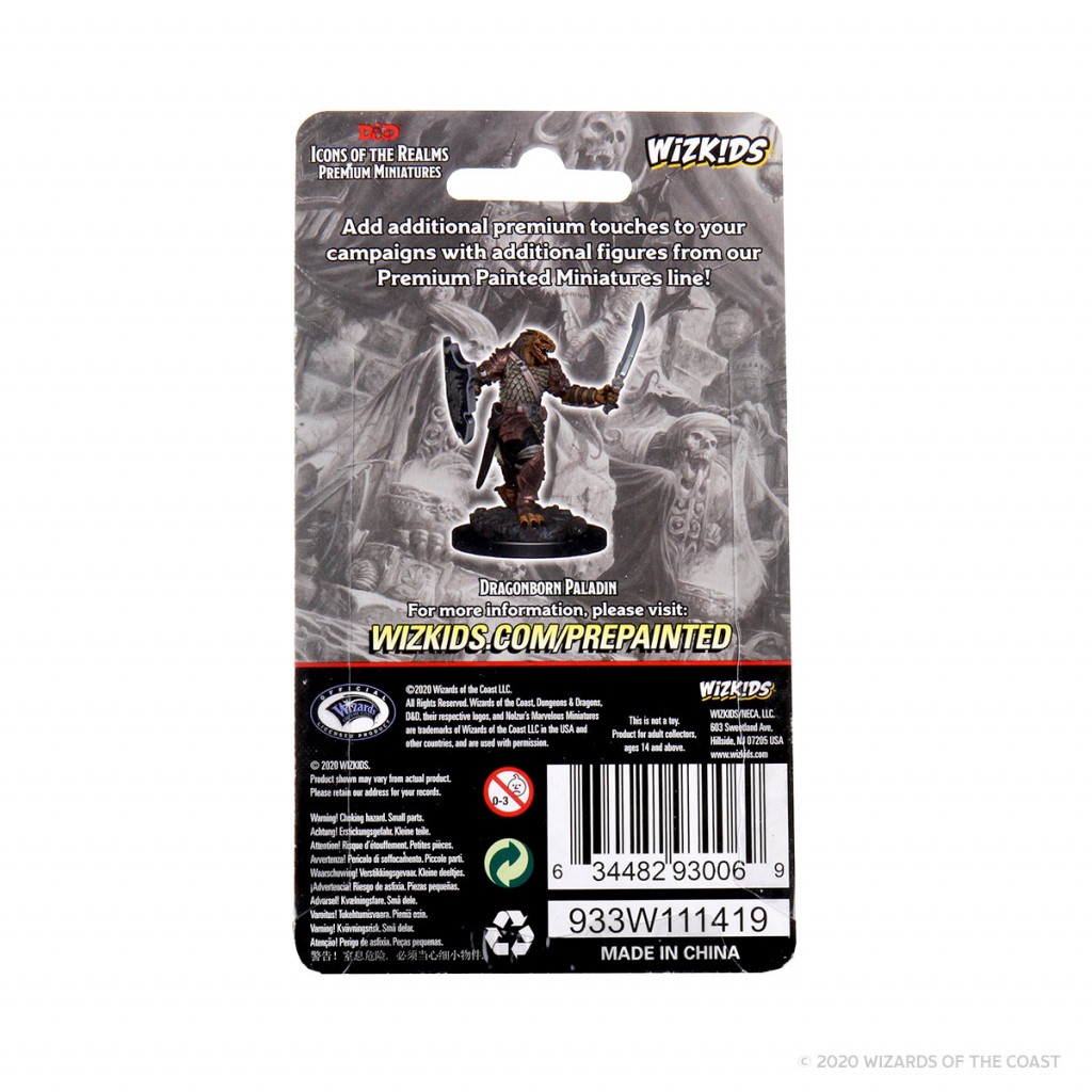 D&D Icons of the Realms Premium Figures - Dragonborn Female Paladin