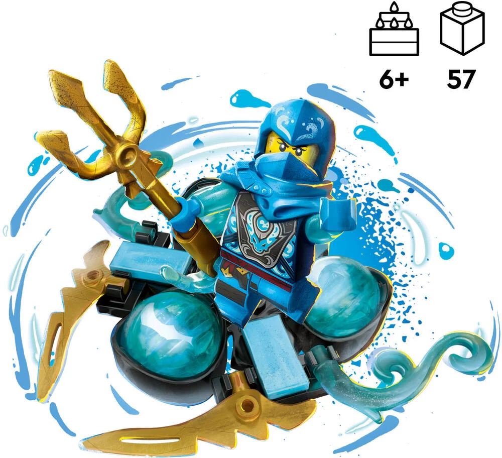 LEGO®NINJAGO 71778 - LE DERAPAGE SPINJITZU - LE POUVOIR DU DRAGON DE NYA