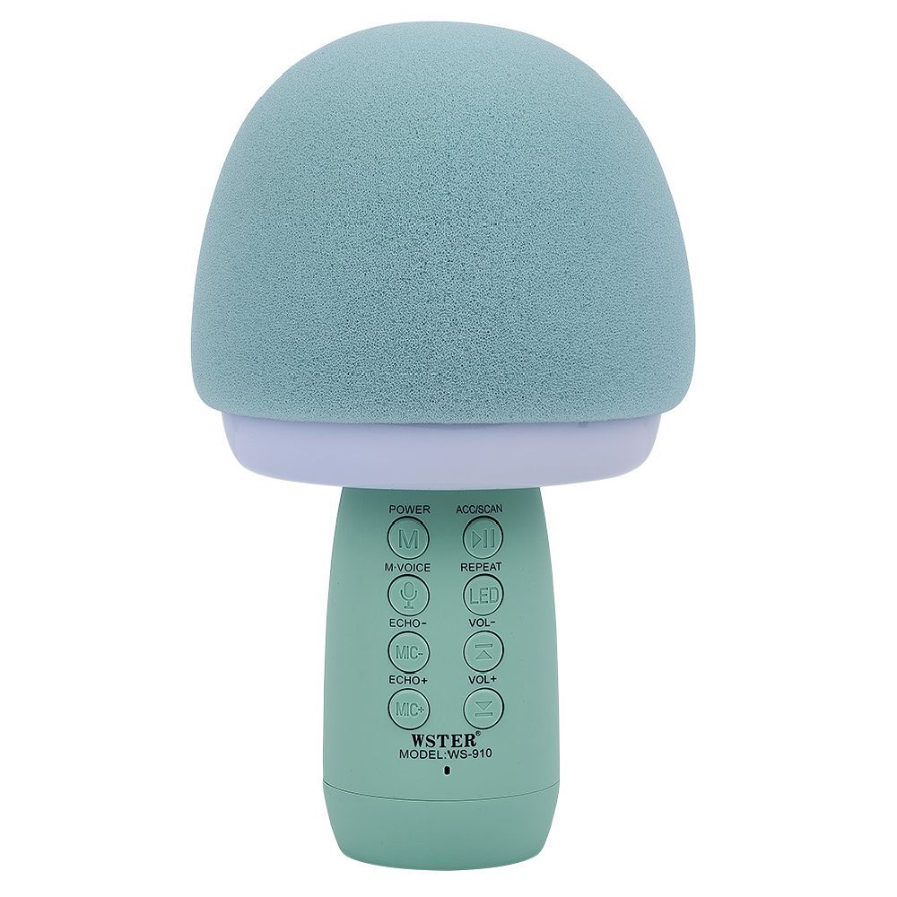 Micro karaoké et veilleuse bluetooth XL forme champignon