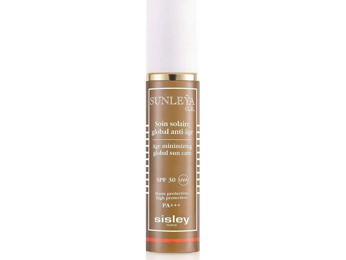 Sisley Sunleÿa, Solcreme, Ansigt, Pumpeflaske, Anti-aldring, Fugtende, Beskyttelse, Sensitiv hud, Almindelig hud, 50 ml