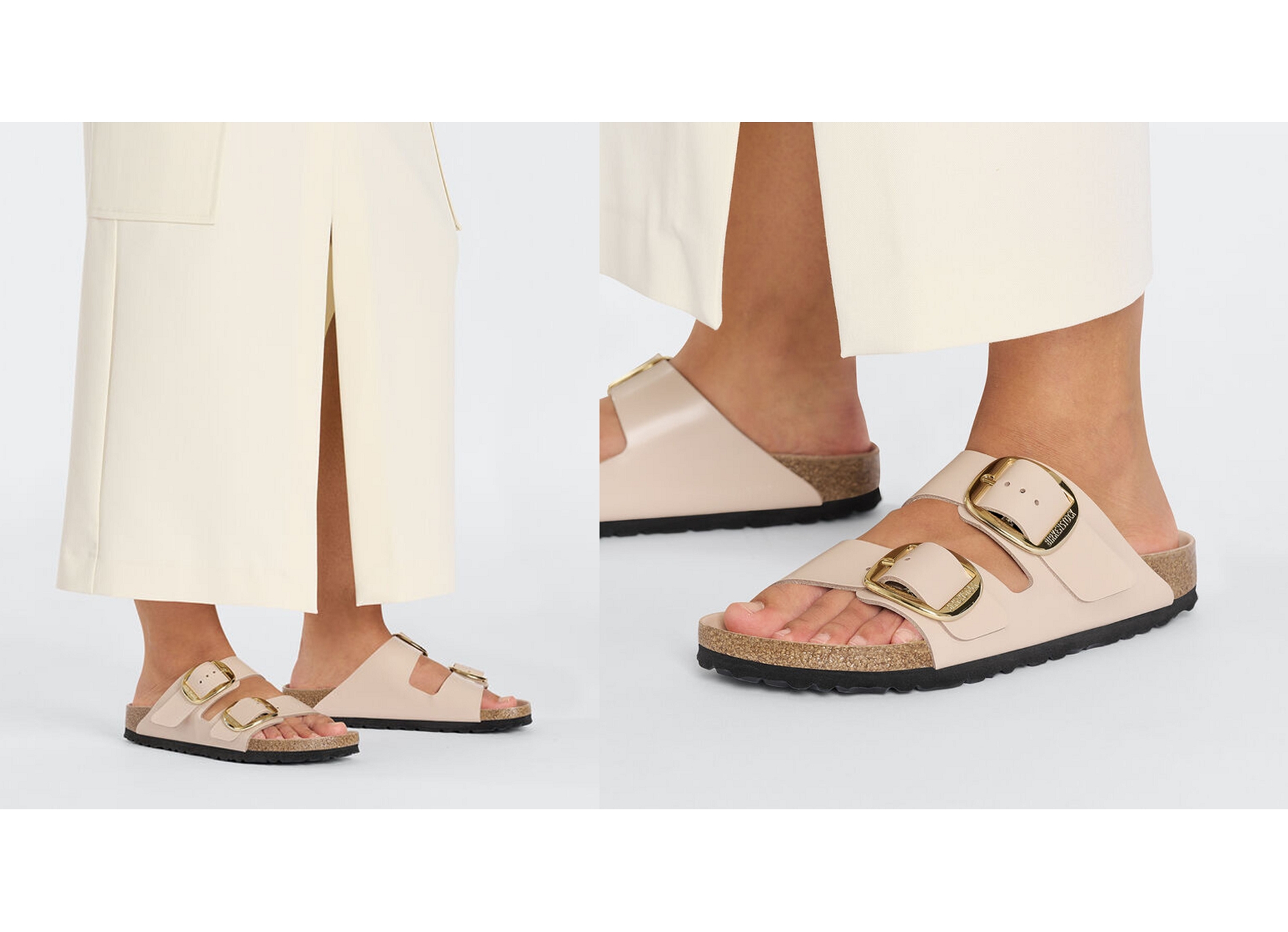 Arizona big buckle beige
