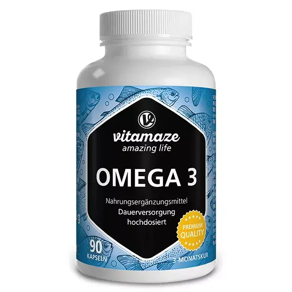Vitamaze Ômega 3 1000mg 90 cápsulas