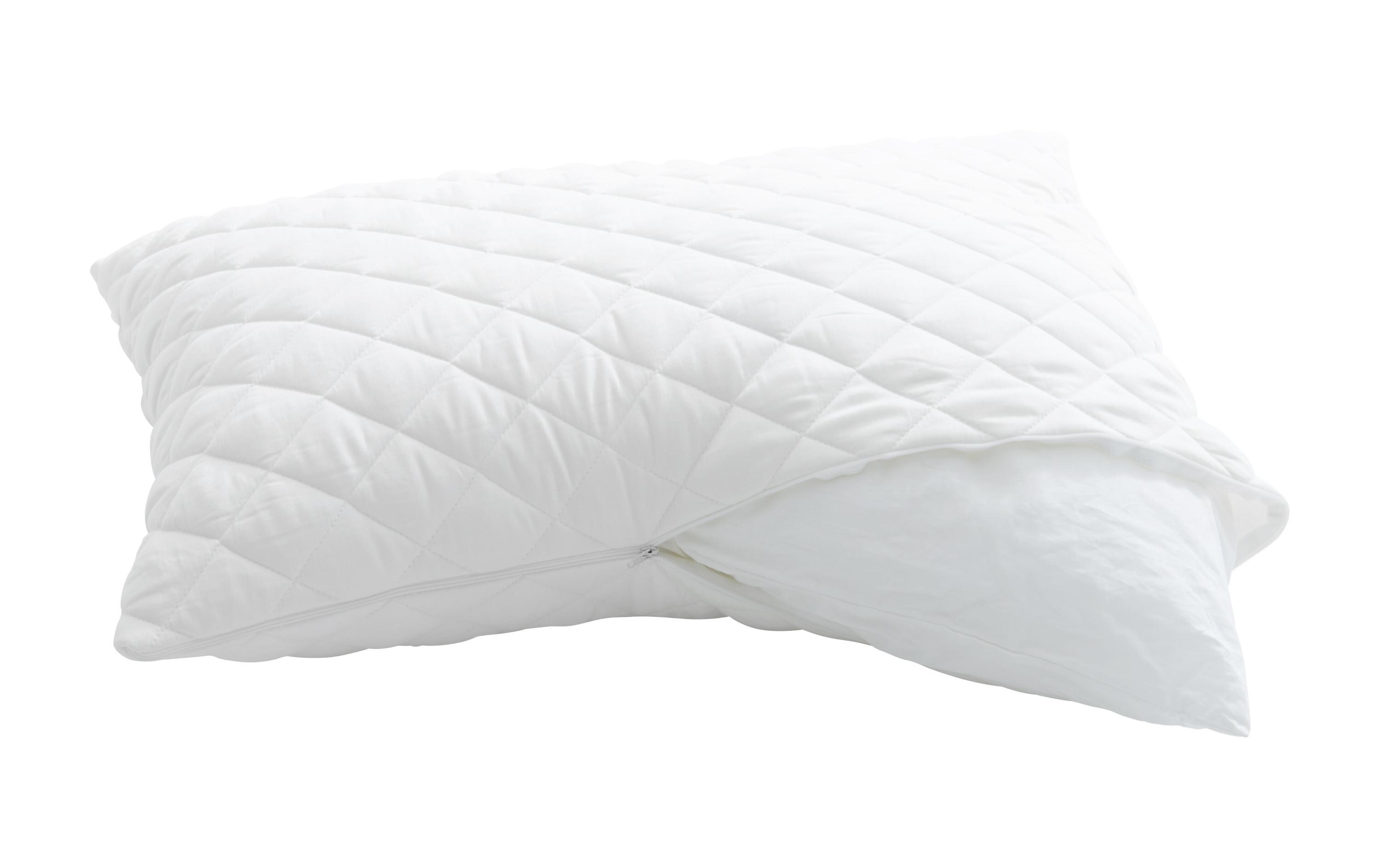 Klassisches Kopfkissen Charmant Polyester, 50 x 70 cmAnschmiegsames Kissen mit Faserbällchen