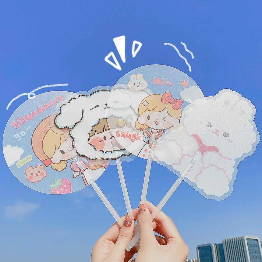 Eranso - Cartoon PVC handventilator
