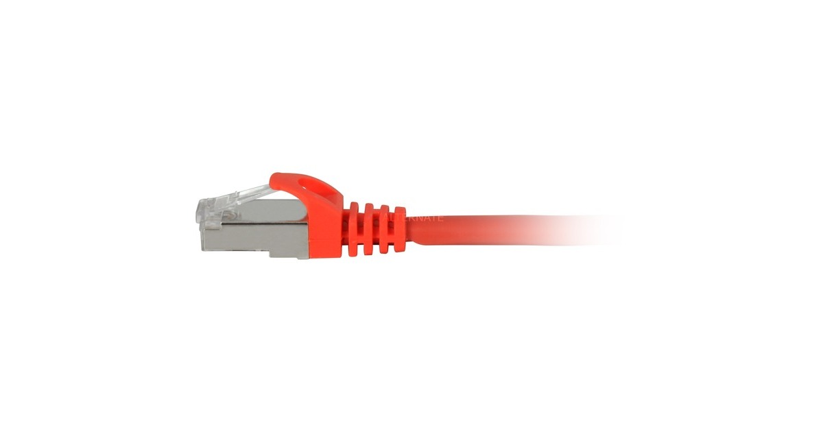 SharkoonPatchkabel SFTP, RJ-45 met Cat.7a  (Rood, 5 meter, Ruwe kabel)