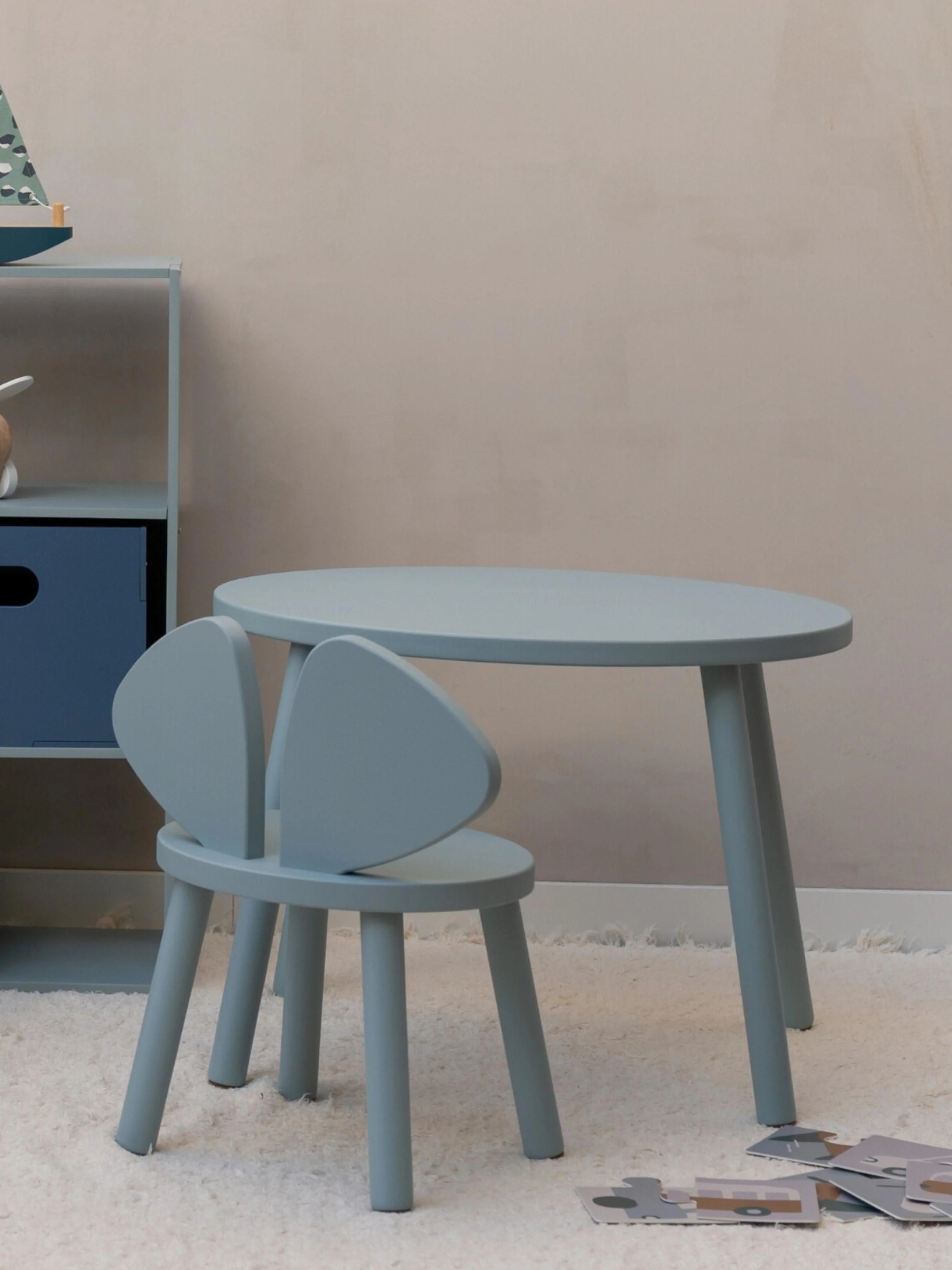 Kinderstoel Mouse van hout