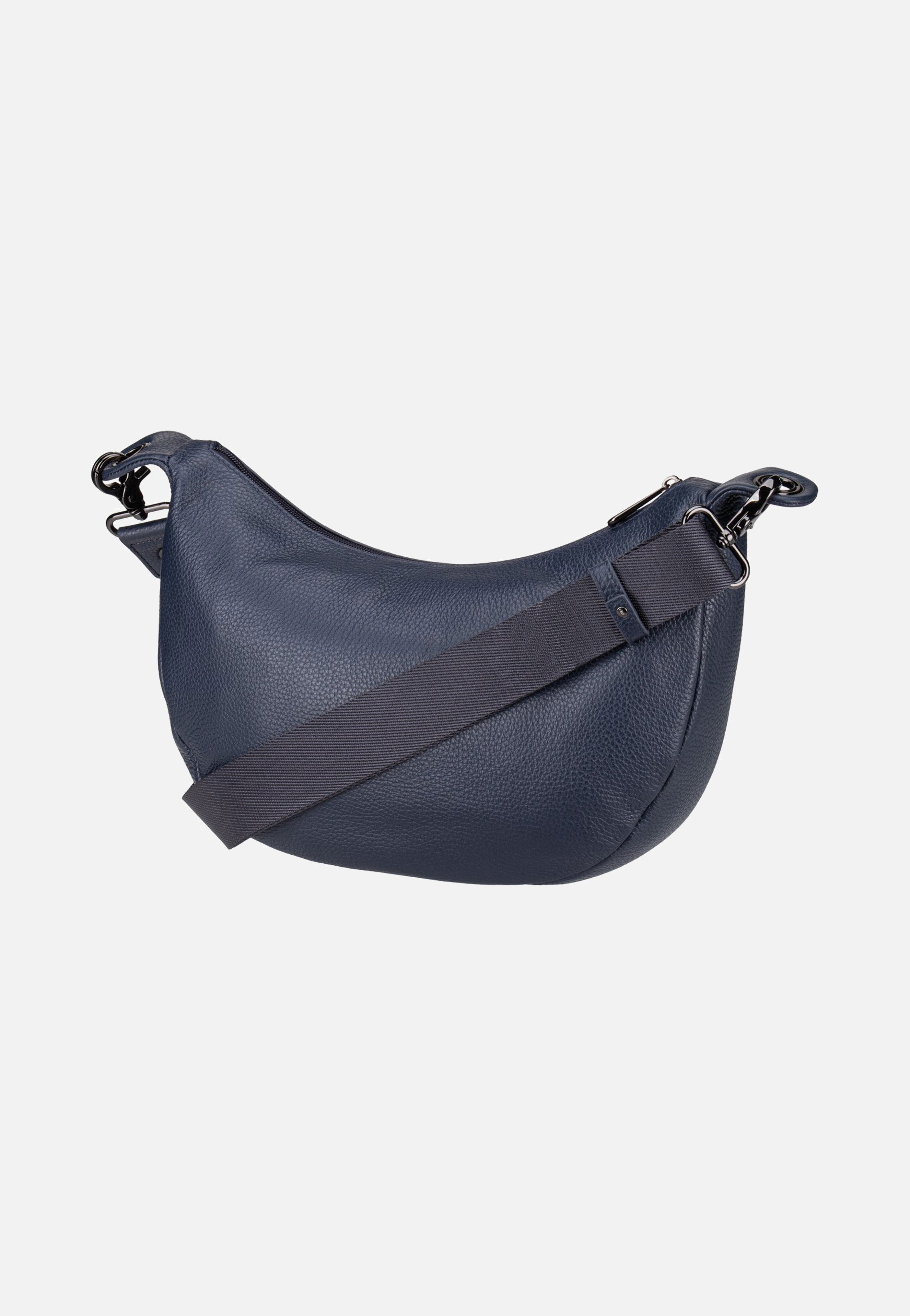 Mellow Leather Hobo FZT03 Dress Blue - Hobo Bag