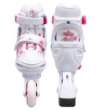 Roces Rulleskøjter - Jokey 3.0 Girl - Hvid/Pink