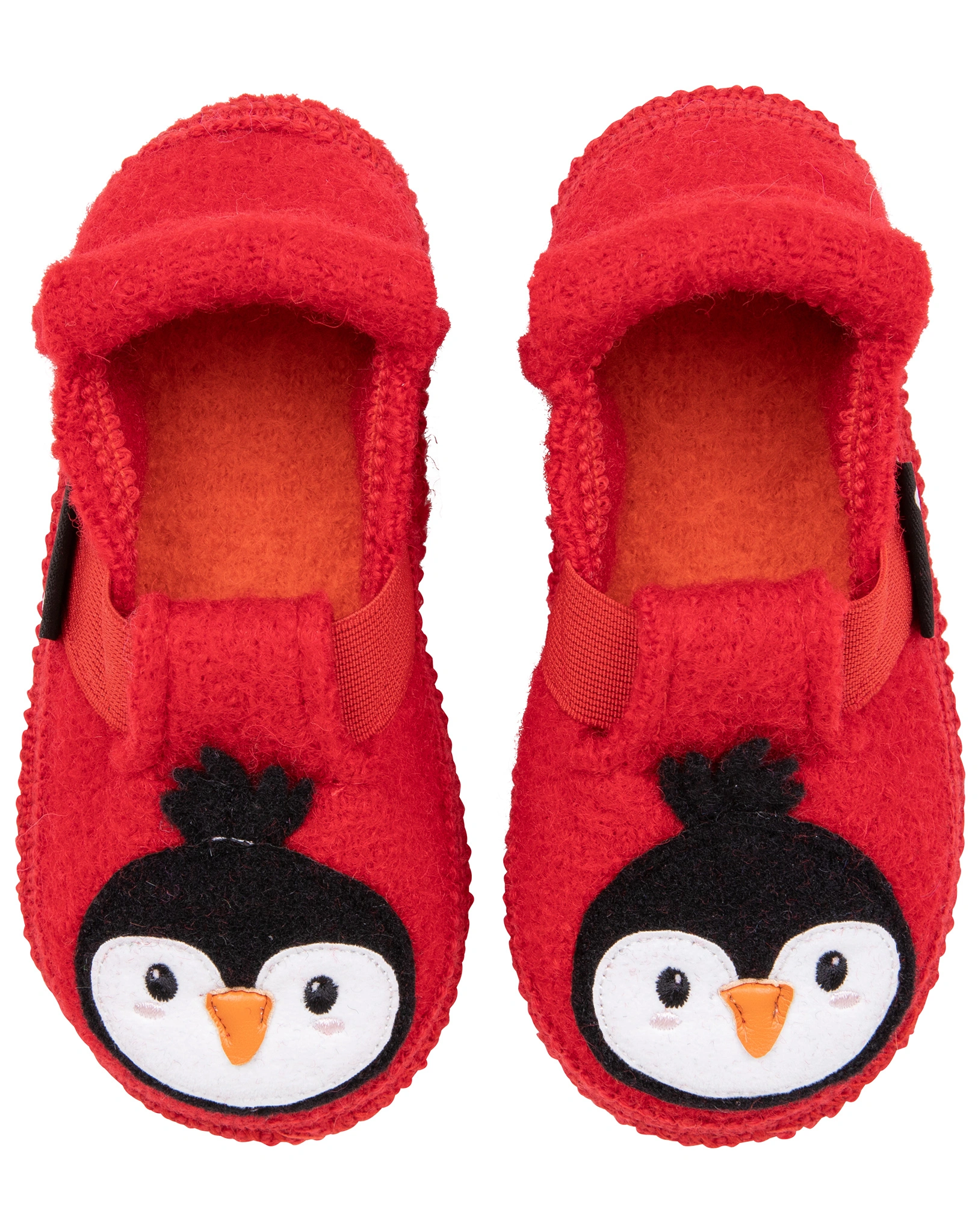 Schlupf-Hausschuhe SMILEY PEGUIN in rot