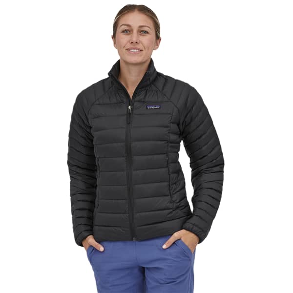 Doudoune randonnée PATAGONIA W'S DOWN SWEATER BLACK