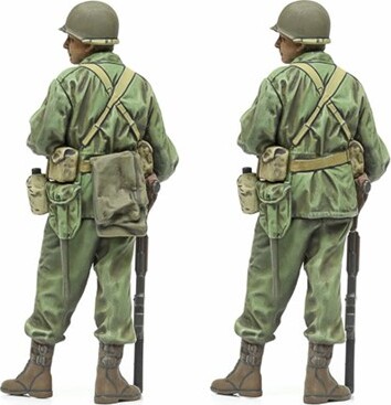Tamiya - U.S. Infantry Scout Set - Model Figurer - 1:35 - 35379