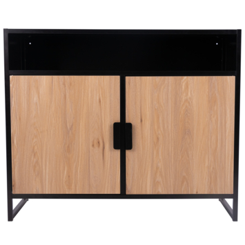 Kast Danny 2-deurs metaal/mdf