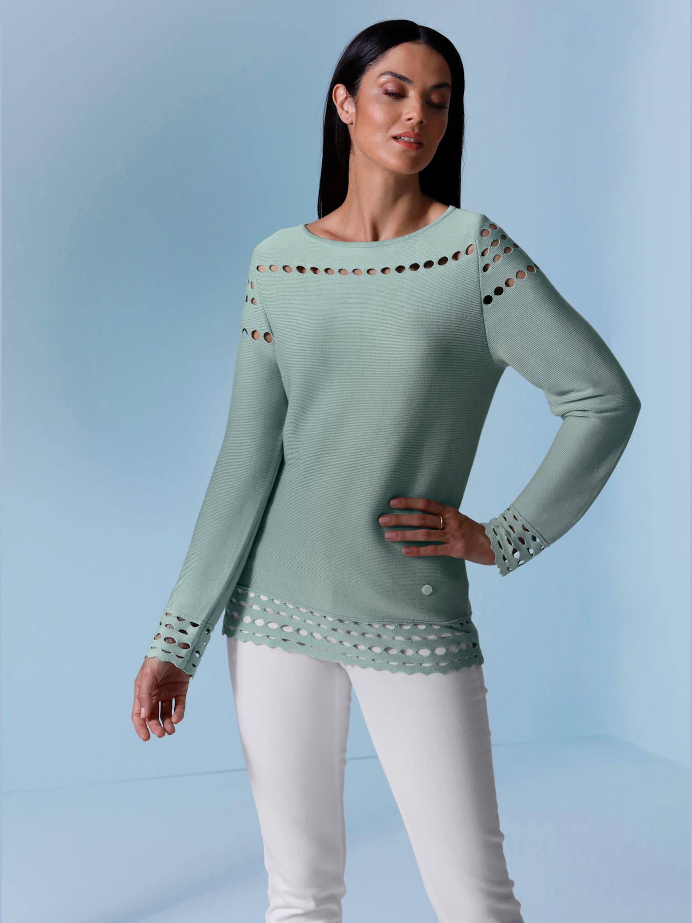 Pull en modal et coton 50% coton et 50% modal