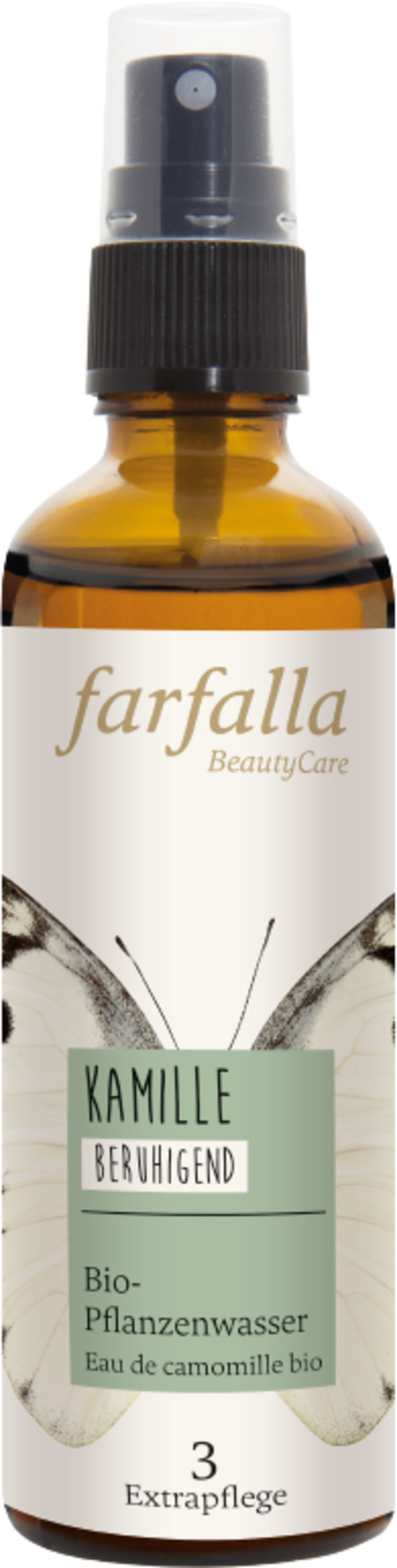 farfalla  Bio-Pflanzenwasser Kamille, 75 ml
