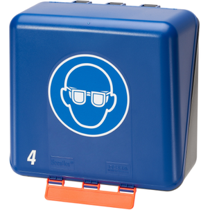 Boîte de rangement EPI pour lunettes – ABS bleu – Sécurité p