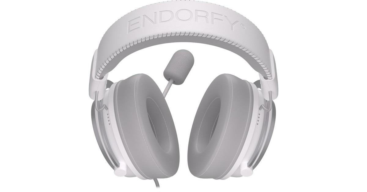 ENDORFYVIRO Plus USB Onyx White over-ear gaming headset  (Wit, USB-A, 3,5 mm aansluiting)