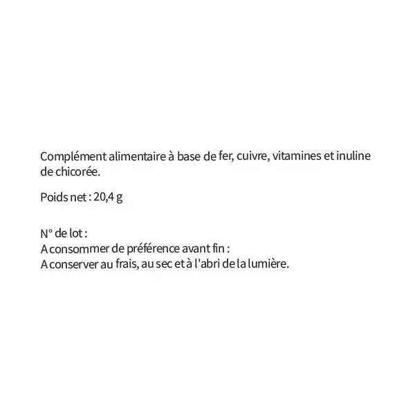 Codifra Actyferil Fer, Fatigue et Immunité 60 gélules