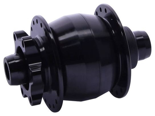 Moyeu Dynamo Contec Powerhouse Hub 2  | 32 Trous | 15x100 mm | 6 Trous | Noir