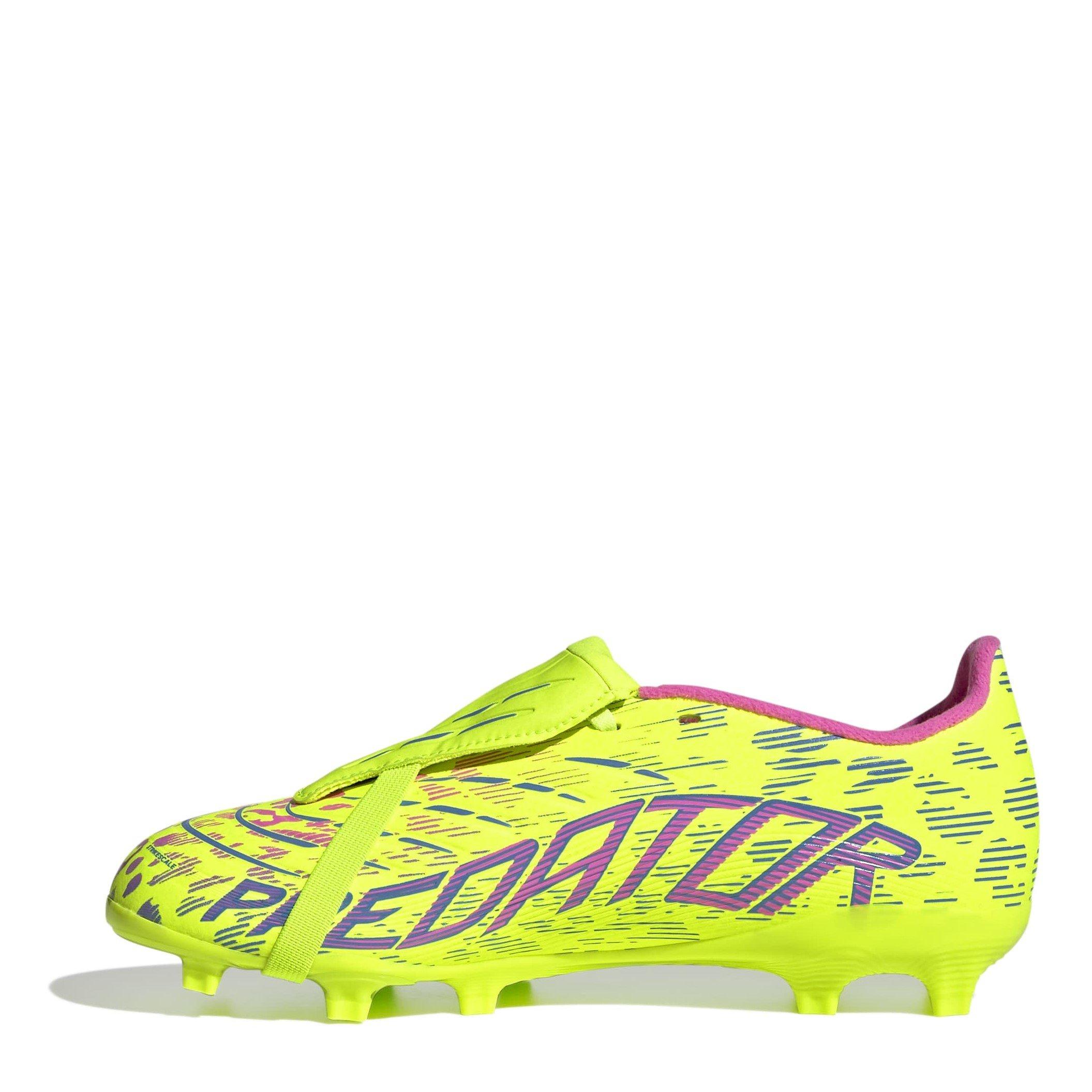 adidas Predator League Fold Over Tongue Junior Firm Ground Football Boots