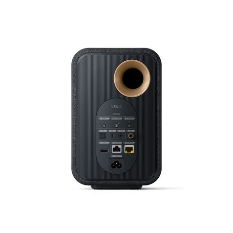 KEF LSX II – supercompacte draadloze hifi-luidspreker Zwart