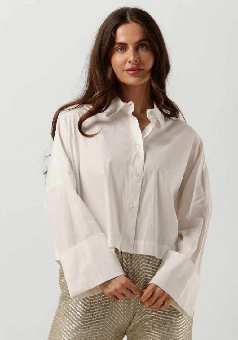 SEMICOUTURE witte semicouture blouse s4sk03 shirt