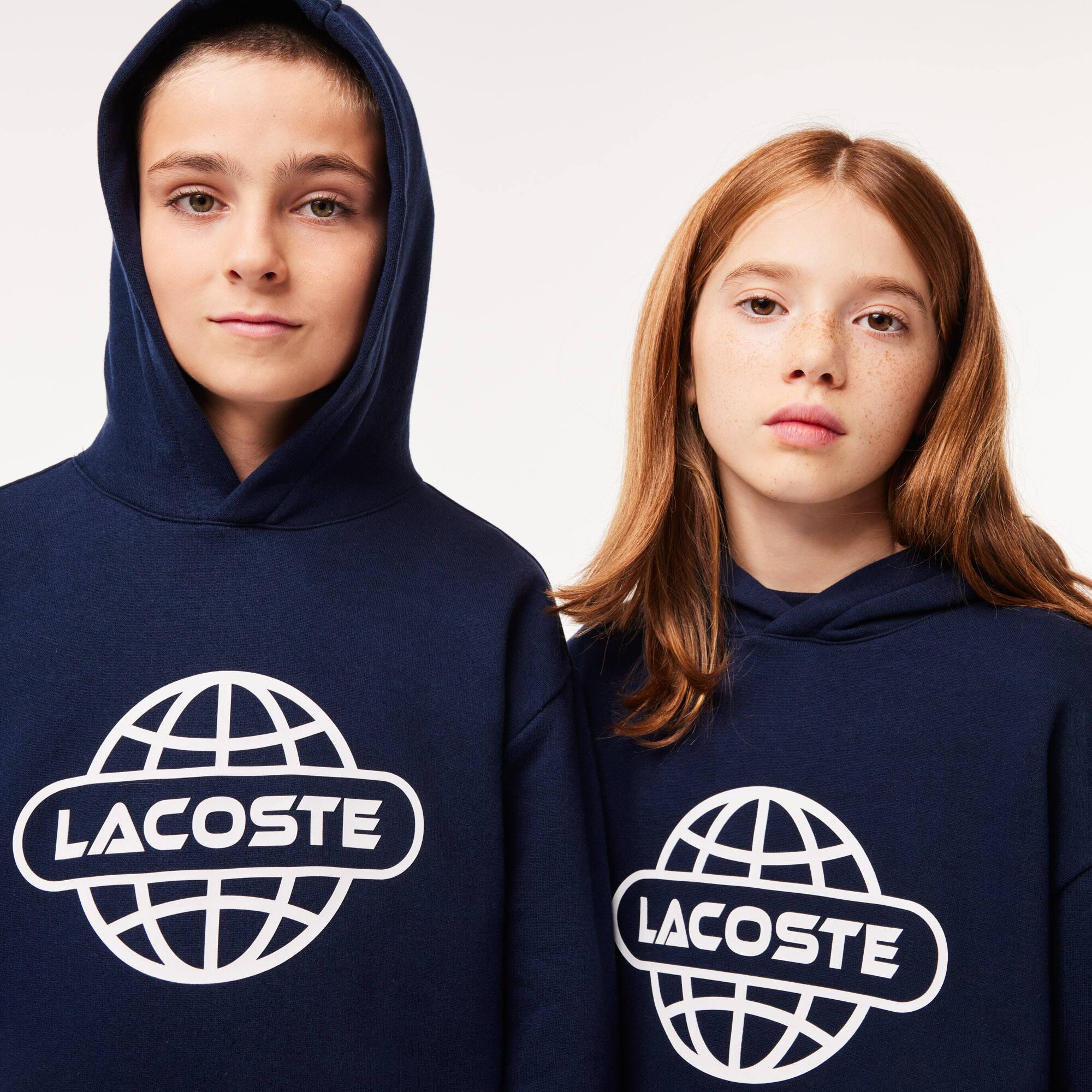 Hoodie mit Aufdruck Pullover & Sweatshirts - Blau - Lacoste - Kinder