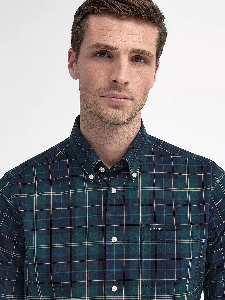BARBOUR Hemd WETHEREM dunkelblau