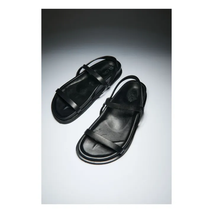 St Agni Sandales Mio | Noir
