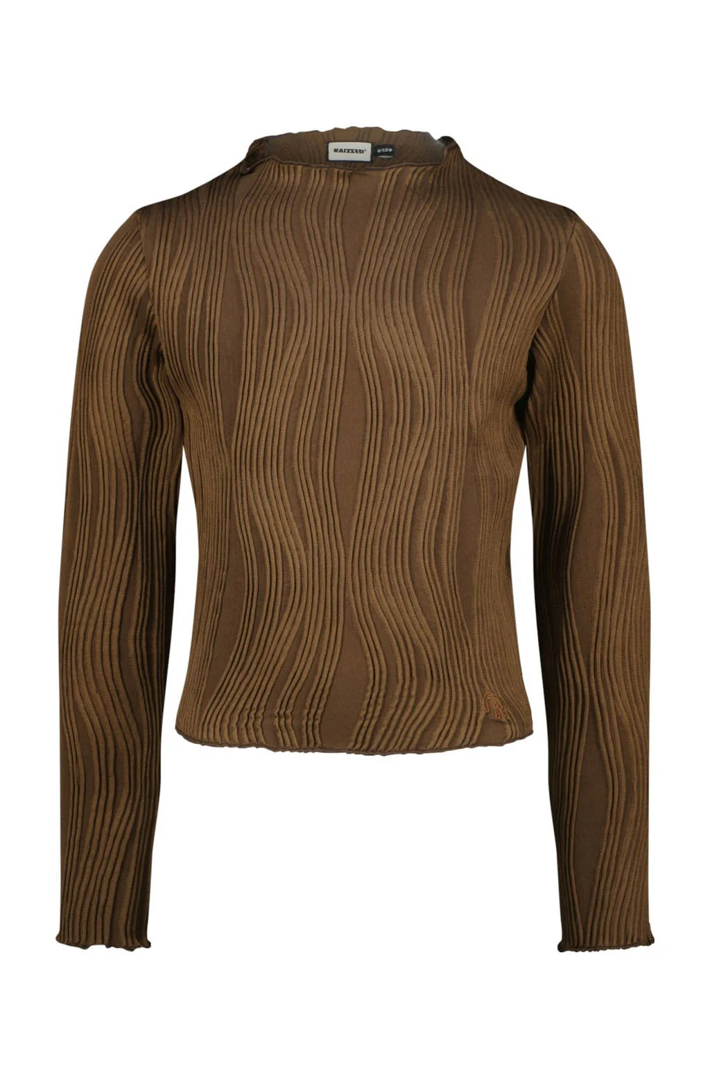 Raizzed longsleeve bruin