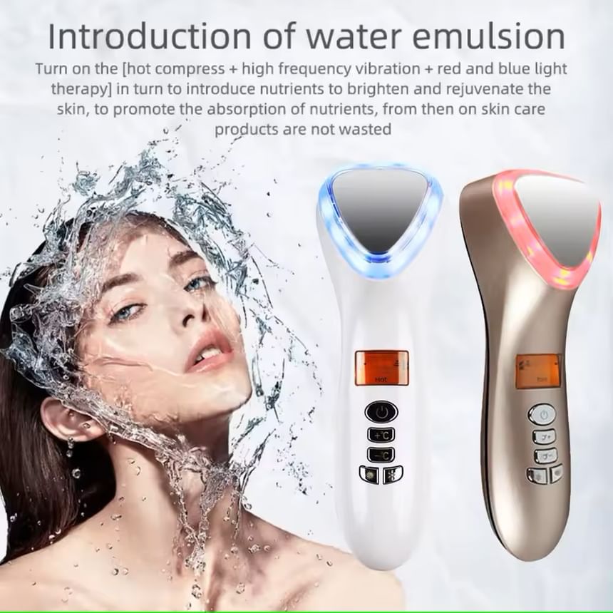 Beautyronics - USB oplaadbare LED-gezichtsmassager