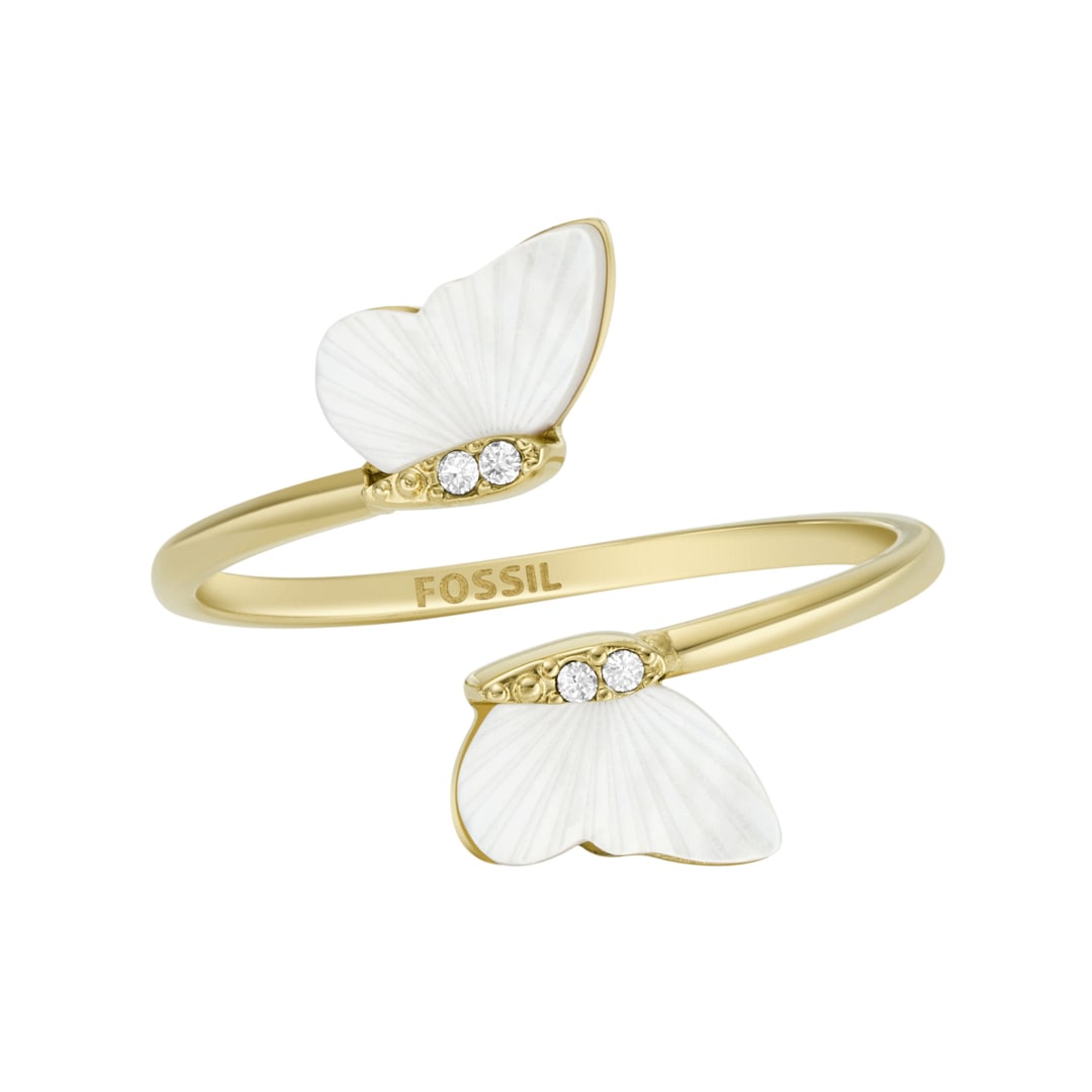 Fossil Damenring Radiant Wings