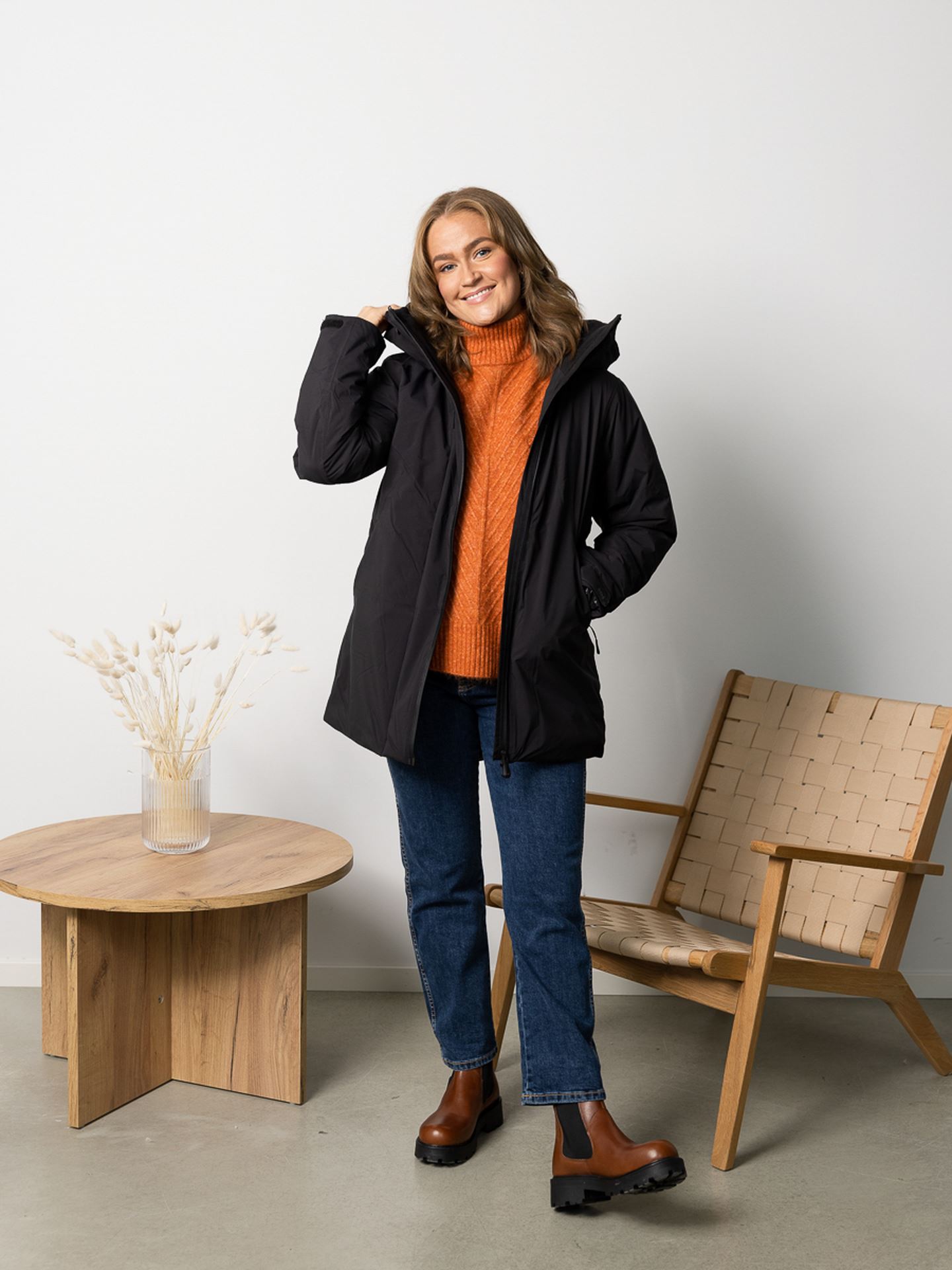 W Nora Long Puffy Jacket