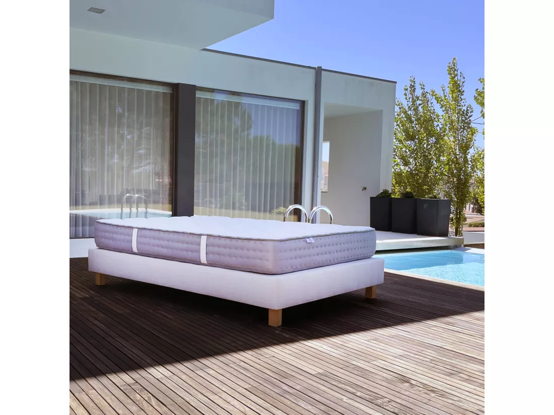 Matelas 160x200 cm, Zen, 20 cm, mémoire de forme, ferme