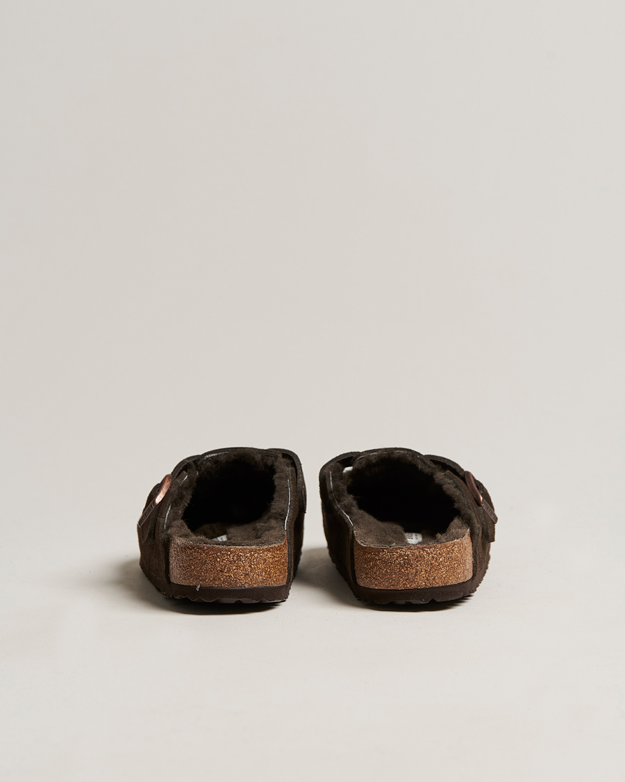 BIRKENSTOCK Boston Shearling Mocca Suede