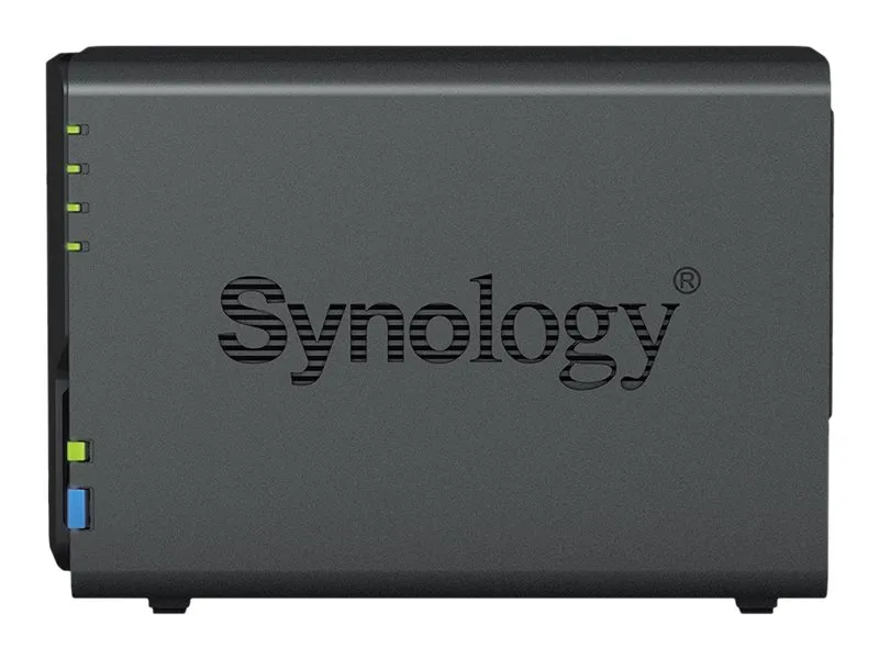Synology Disk Station DS223 - NAS-server - 2 bays - SATA 6Gb/s - RAID 0, 1, JBOD - RAM 2 GB - Gigabit Ethernet - iSCSI support
