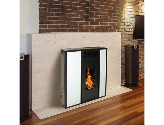 INTERSTOVES - Poêle à granulés Pack poêle à granules tessa 10kw etanche sortie concentrique...