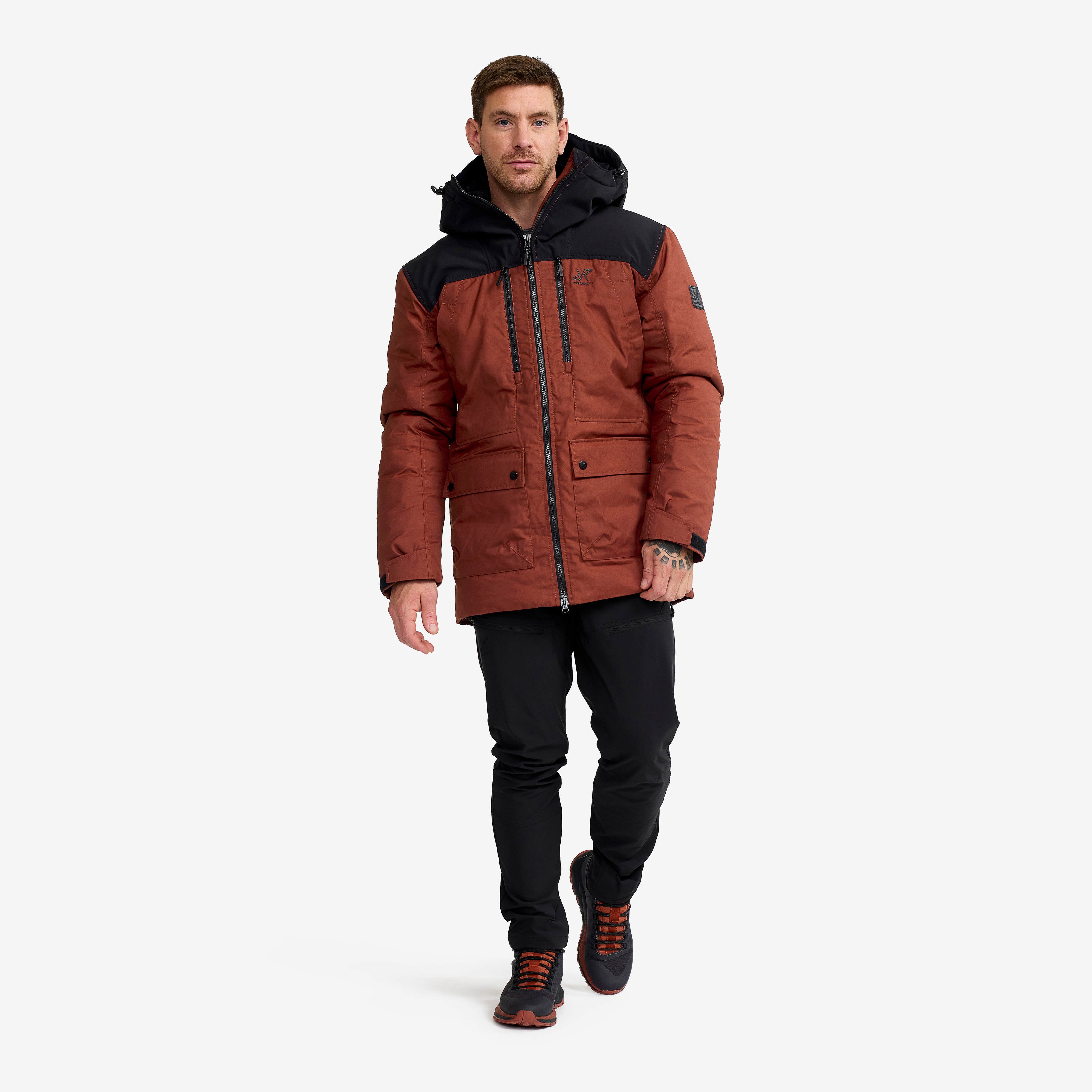 Outdoor Parka Herre Smoked Paprika