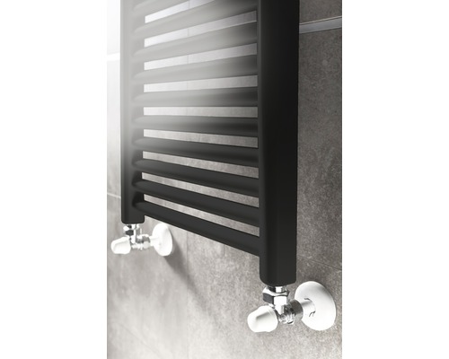 RENAULAC radiatorverf, satijnzwart, 1 L