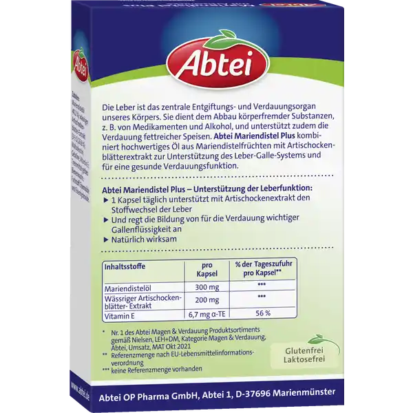Mariendistel Plus Mit Artischocke
