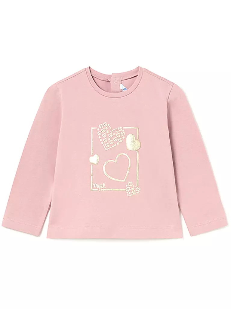 MAYORAL Baby Langarmshirt  rosa