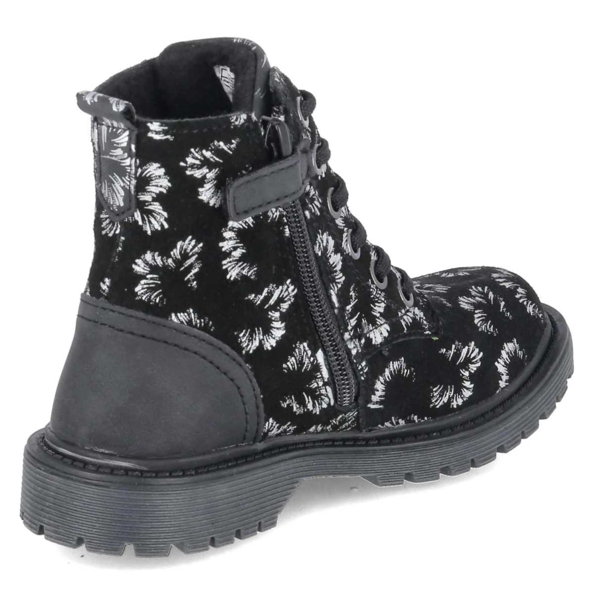 LicoSchnürboots MALATI - schwarz/silber